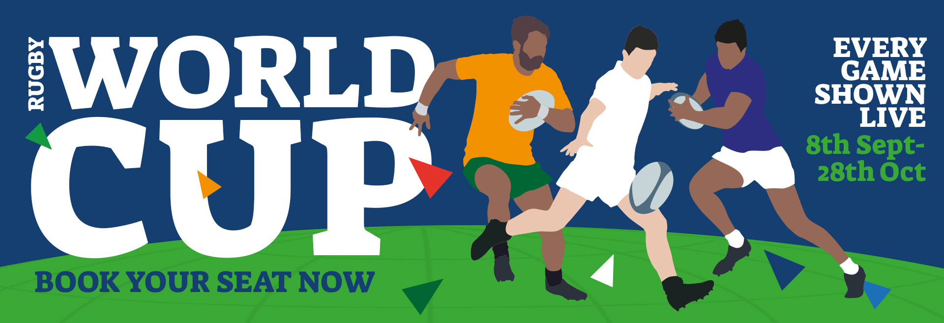 Watch the Rugby World Cup at The Crown & Two Chairmen