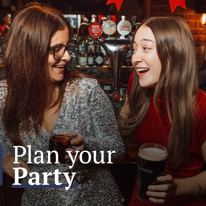 Make a group booking. Christmas at The Crown & Two Chairmen in London